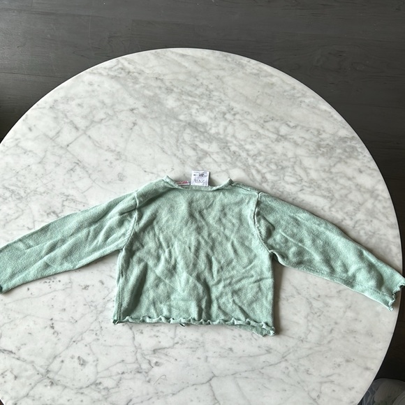 Zara kids green cardigan size 18-24 months - Picture 3 of 3
